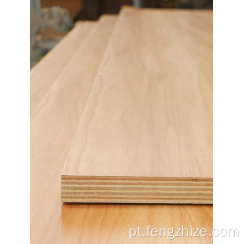 Plywood de madeira compensada de alto brilho